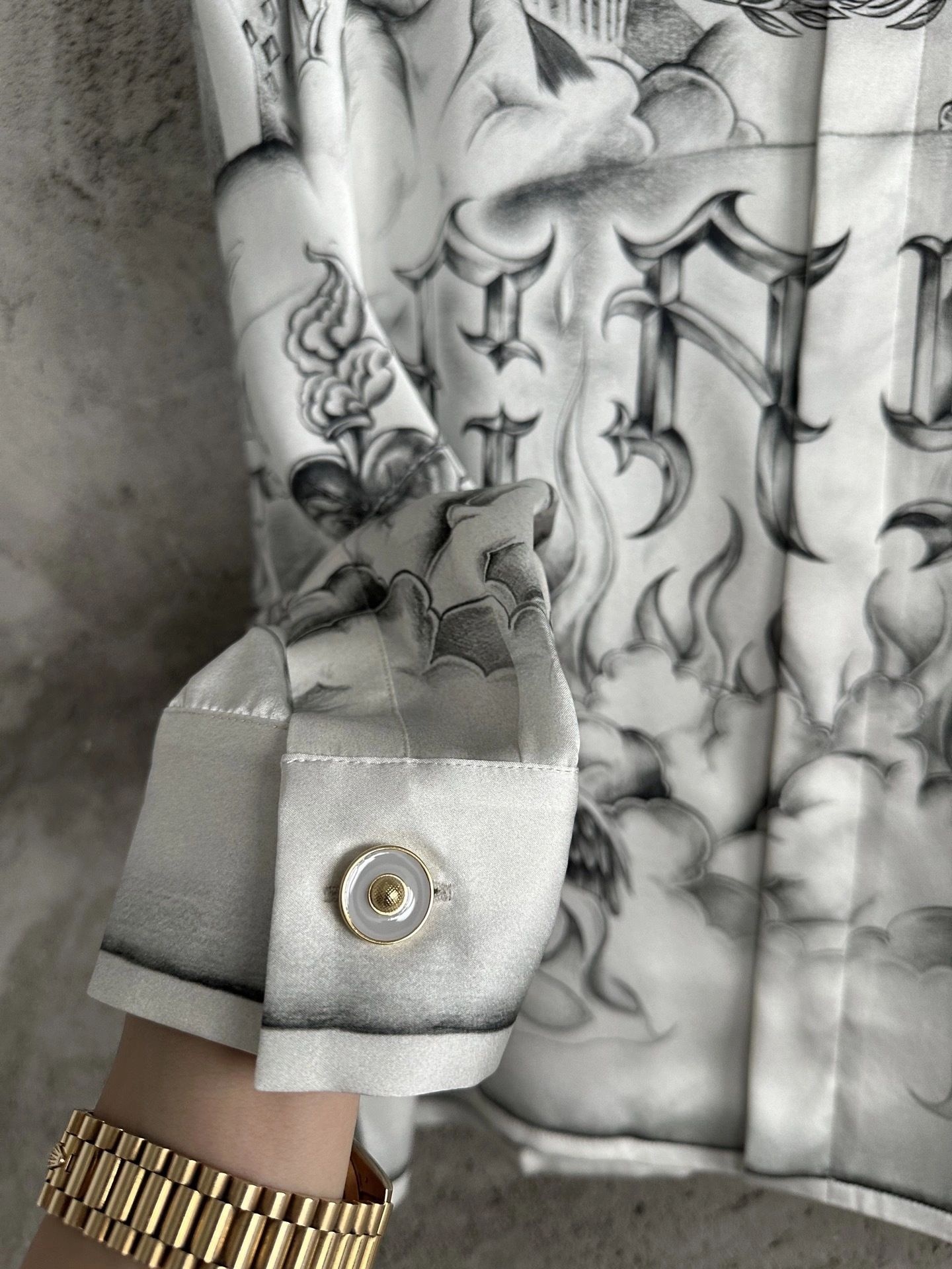 wg.luxury- 31s1281931 Real silk oversize item:E-F409J3718